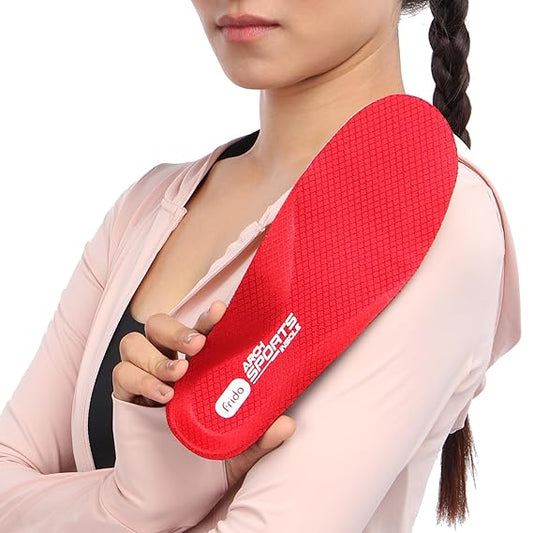Frido Arch Sports Insole | Hi-Per Foam Orthotic Inserts for Arch Pain Relief and Injury Prevention | Casual Shoe Insert for Enhanced Comfort | Large Size (7-10 UK) | 1 Pair